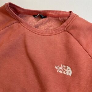 The North Face Women's Pink Crew Neck Sweatshirt Size L Long Sleeve‎